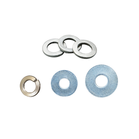 Durable coated washers designed for heavy-duty structural support in construction projects