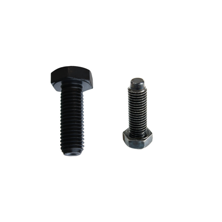 Durable black oxide-coated bolts for heavy-duty construction projects